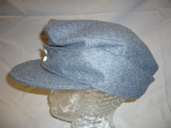 Feldmütze M43 für Mannschaften blaugrau #Grösse 60# 