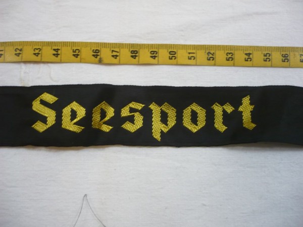 Mützenband "Seesport"