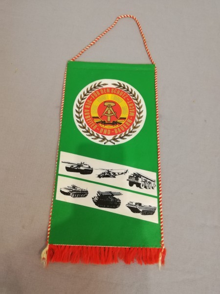 Tischfahne/ Tischwimpel DDR NVA Militärbezirk Leipzig
