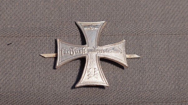 Landwehrkreuz mit Gott für Fürst und Vaterland