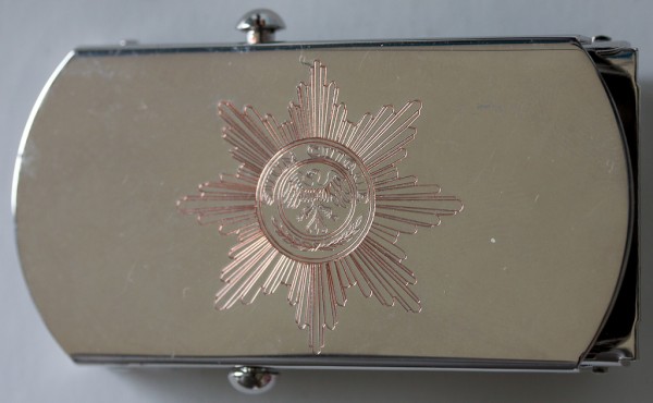 Hosengürtel Feldjäger Stern, Silber