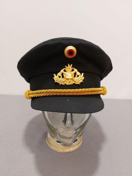 Feuerwehr Schirmmütze für höheren Dienstgrad goldene Abzeichen Grösse 61 - Kempf
