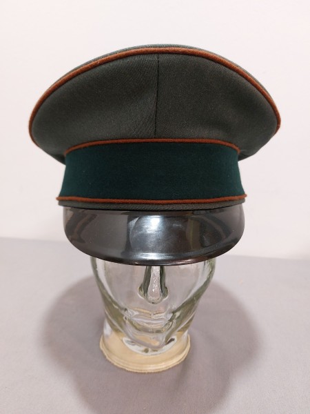 Wehrmacht Schirmmütze Aufklärungs- und Kradschützentruppe, feldgrau Trikot Grösse 59