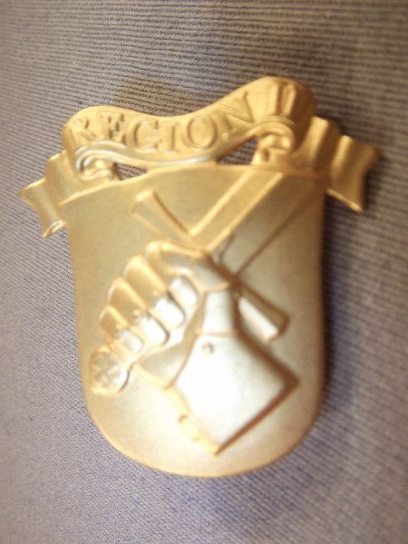 Regimentsabzeichen, Metall, Heimwehr Region II