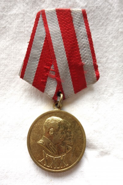 Medaille 30 Jahre Sowjetarmee und Flotte