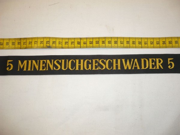 Mützenband, 5 Minensuchgeschwader 5