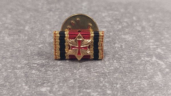 Großes Bundesverdienstkreuz des Verdienstordens der BRD, Bandsteg mit Pin - BVK