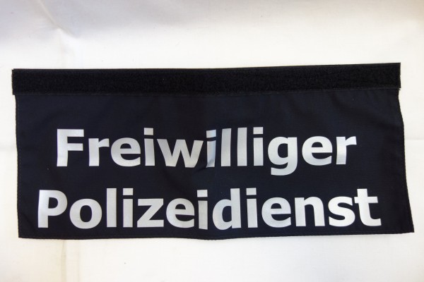 Allgemein: Rückenabzeichen, Freiwilliger Polizeidienst