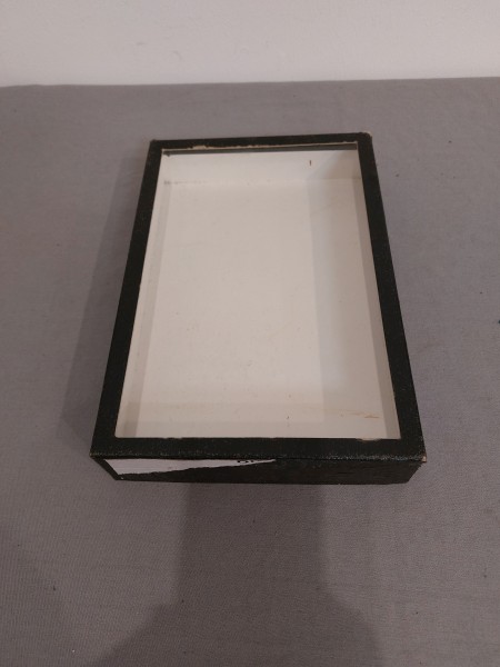 Schaukasten/ Vitrine für Orden und Abzeichen, 21cm x 31cm 5cm tief