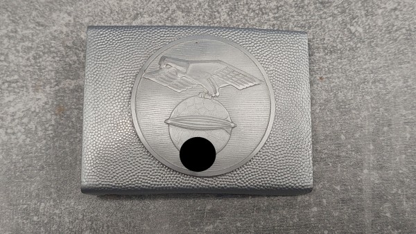 3.Reich Koppelschloss Zeppelin Reederei Aluminium