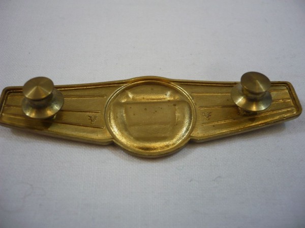 Tätigkeitsabzeichen, Kraftfahrpersonal, Gold, Metall