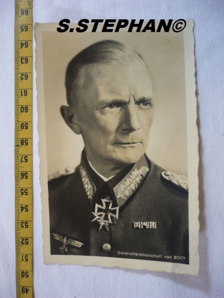 Postkarte, Generalfeldmarschall von Bock