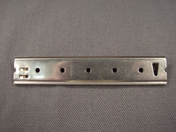Bandspange/ Feldspangen- Grundplatte für 15mm Bänder, für 6 Bänder