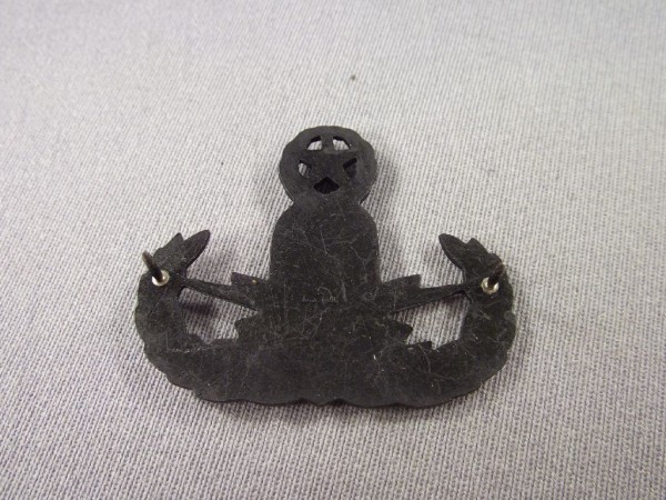 Brustabzeichen, Army Master Explosive Ordnance Disposal, Metall, schwarz