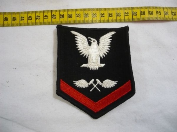 Armabzeichen für Jacken, Dienstgrad mit Laufbahnabzeichen, AM Aviation Structural Mechanic, Petty Officer Third Class