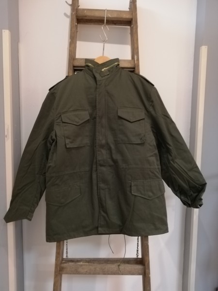 US Feldjacke M65 in oliv mit ausknöpfbaren Steppfutter Grösse XXL