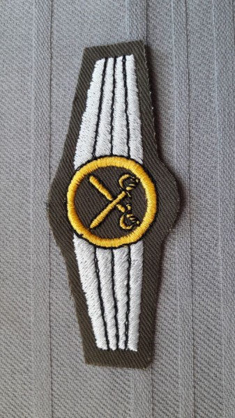 Tätigkeitsabzeichen, Personal im allgemeinen Heeresdienst, gold auf oliv 