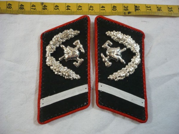 Saarland: Kragenspiegel Feuerwehr Saarland, Oberbrandmeister