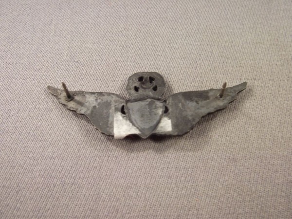Brustabzeichen, Army Master Astronaut, Metall, altsilber