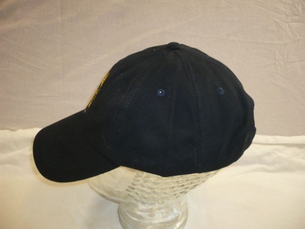 Baseballcap, Navy- Unteroffiziersemblem, ganz in gold auf blau gestickt