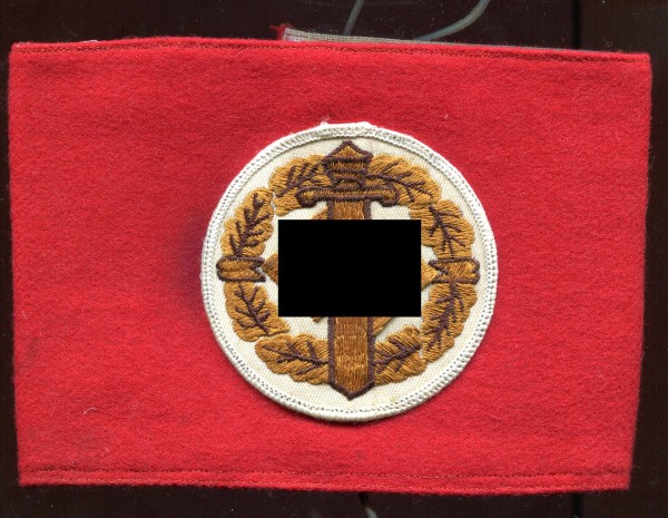 3.Reich Armbinde für Angehörige der SA Wehrmannschaften
