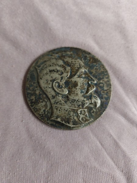 DDR NVA Dzierzynski Medaille Tschekist sein kann nur ein Mensch mit kühlem Kopf, heißem Herze