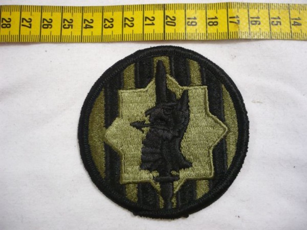 Armabzeichen 89th Mil. Police Brigade, tarnfarben ( OD )