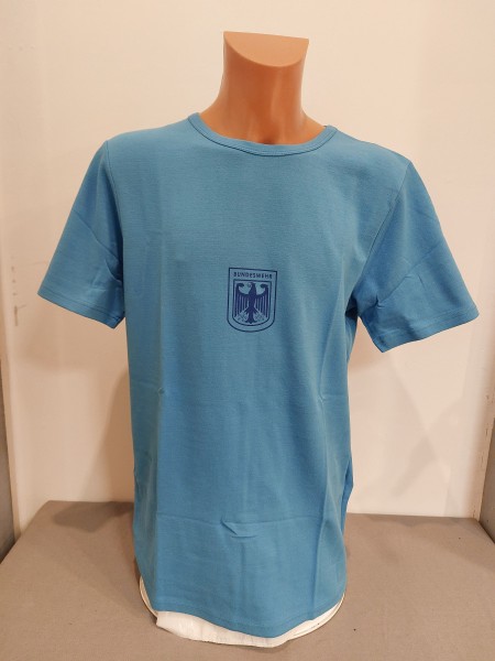 Bundeswehr Sportshirt neues Modell blau Größe 8 - NEU Köhler