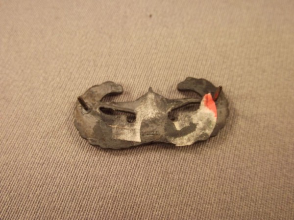 Brustabzeichen, Glider, Army, Metall, altsilber, gross