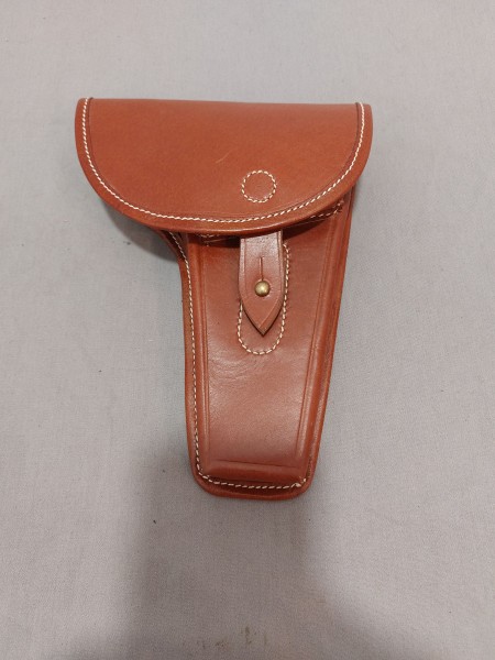 Österreich Holster Pistolentasche Steyr Hahn 1912 Braunlederholster- WWI