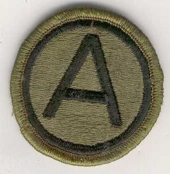 Armabzeichen 3rd Army, tarnfarben ( OD)