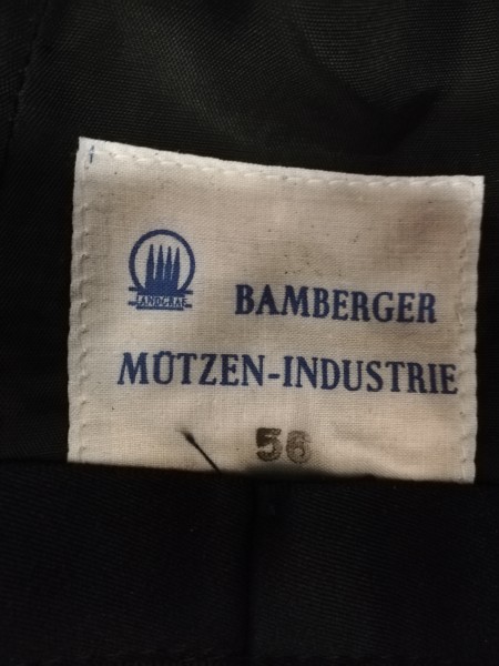 Damenkappe - Damenhut Polizei altes Modell in blau - Bamberger Mützen-Industrie
