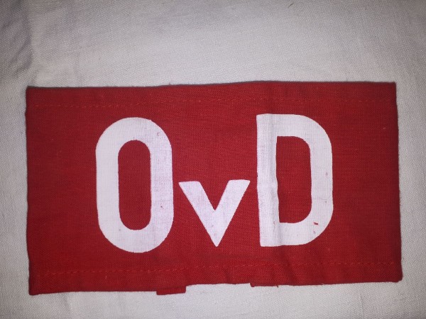Armbinde OvD, Offizier vom Dienst - mit Gummizug