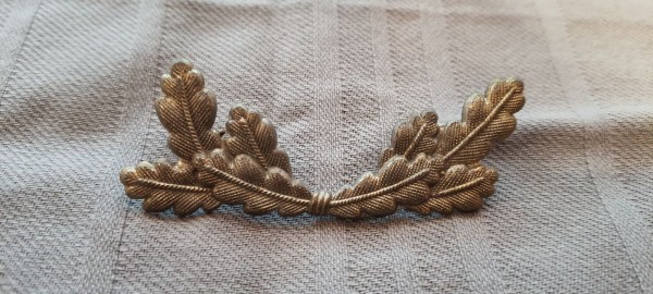 Kragenspiegelauflage Reichsbahn, 6 Blätter