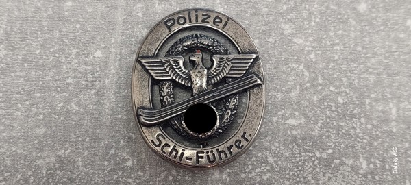 Brustabzeichen Polizei Schi Führer