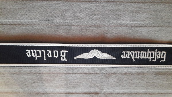 Ärmelband Geschwader Boelcke, Mannschaften