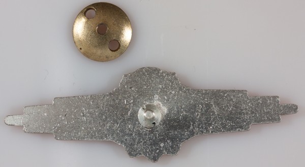 Klassifizierungsabzeichen Qualifizierungsspange NVA Nationale Volksarmee Stufe 3 Silber Bild ist ein Muster