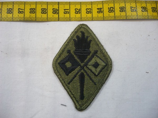 Armabzeichen Signal Corps Center & School, tarnfarben ( OD )