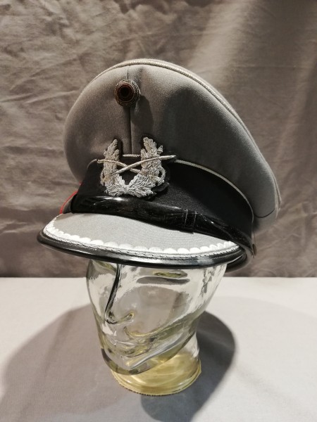Bundeswehr Heer Schirmmütze Offizier Leutnant Größe 58 Herstellung 1971