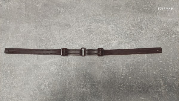 Mützenriemen/ Sturmriemen XA, Leder braun matt