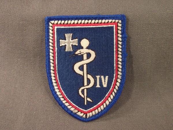Verbandsabzeichen, Sanitätskommando IV der Bundeswehr, gewebt