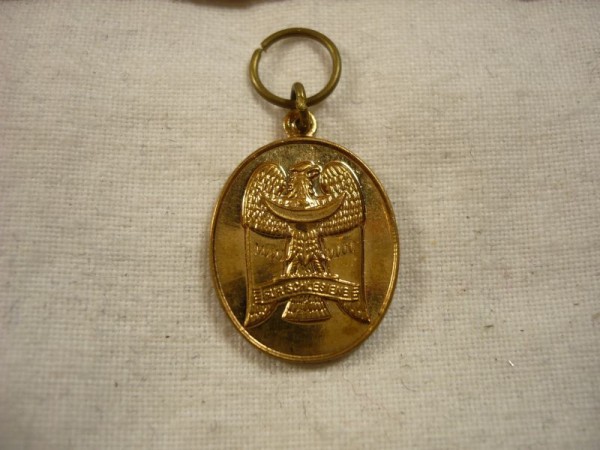 Freikorps: Ehrenzeichen des Freikorps Oberland, Medaille für Oberschlesien, Miniature in 15 x 18mm