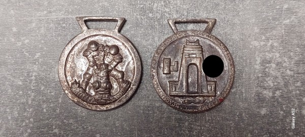 Deutsch- Italienische Feldzugsmedaille, geprägt