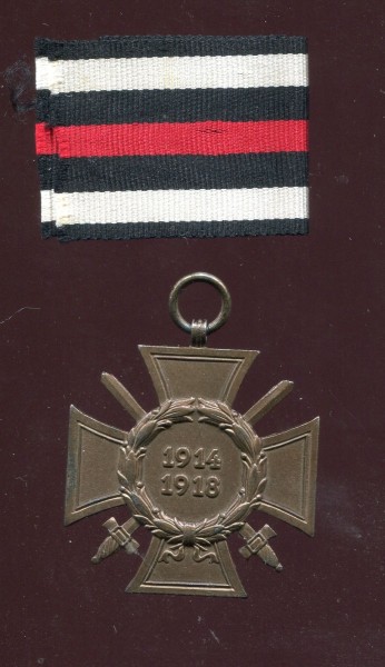 Weimar Frontkämpfer- Ehrenkreuz Hersteller L.NBG - Lauer Nürnberg
