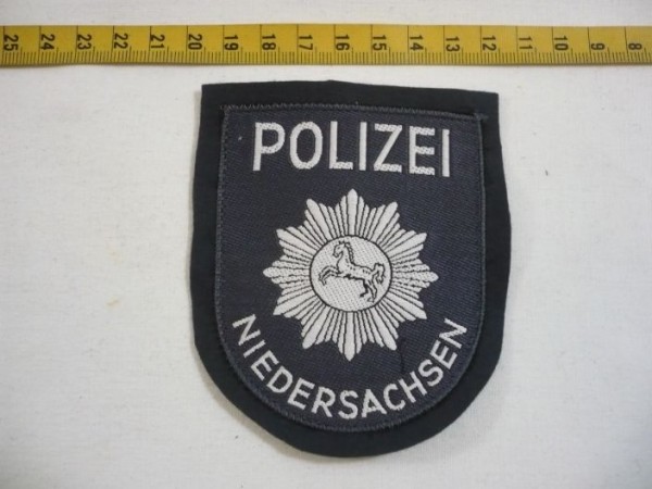Niedersachsen: Armabzeichen, Polizei Niedersachsen, grau