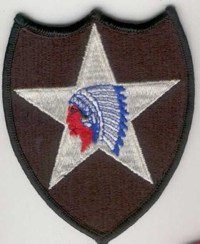 Armabzeichen 2nd Division, bunt