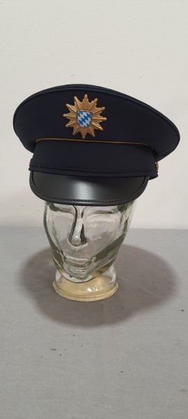 Polizei Bayern Schirmmütze Neue Art in blau Grösse 57 - Kempf