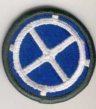 Armabzeichen 35th Division, bunt