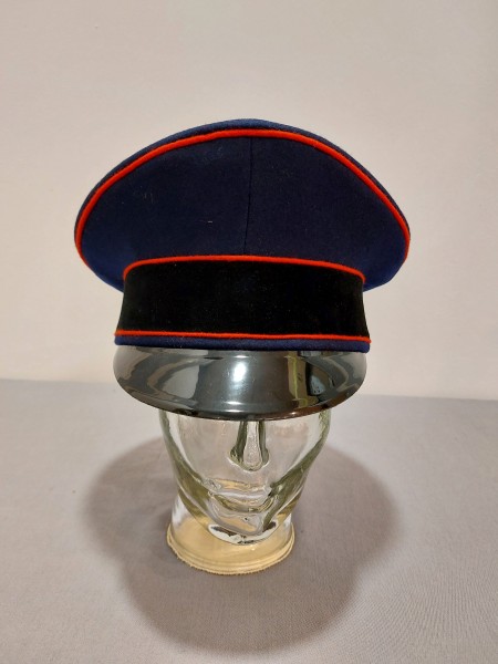 Schirmmütze, Reichsbahn in blau, Größe 63, Dienstmütze 1941- 1945