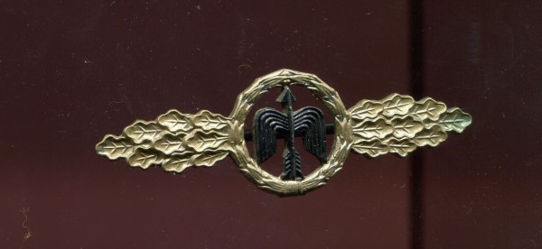Orden 1939 / 1957 Frontflugspange für Tagjäger Bronze ohne Auflage